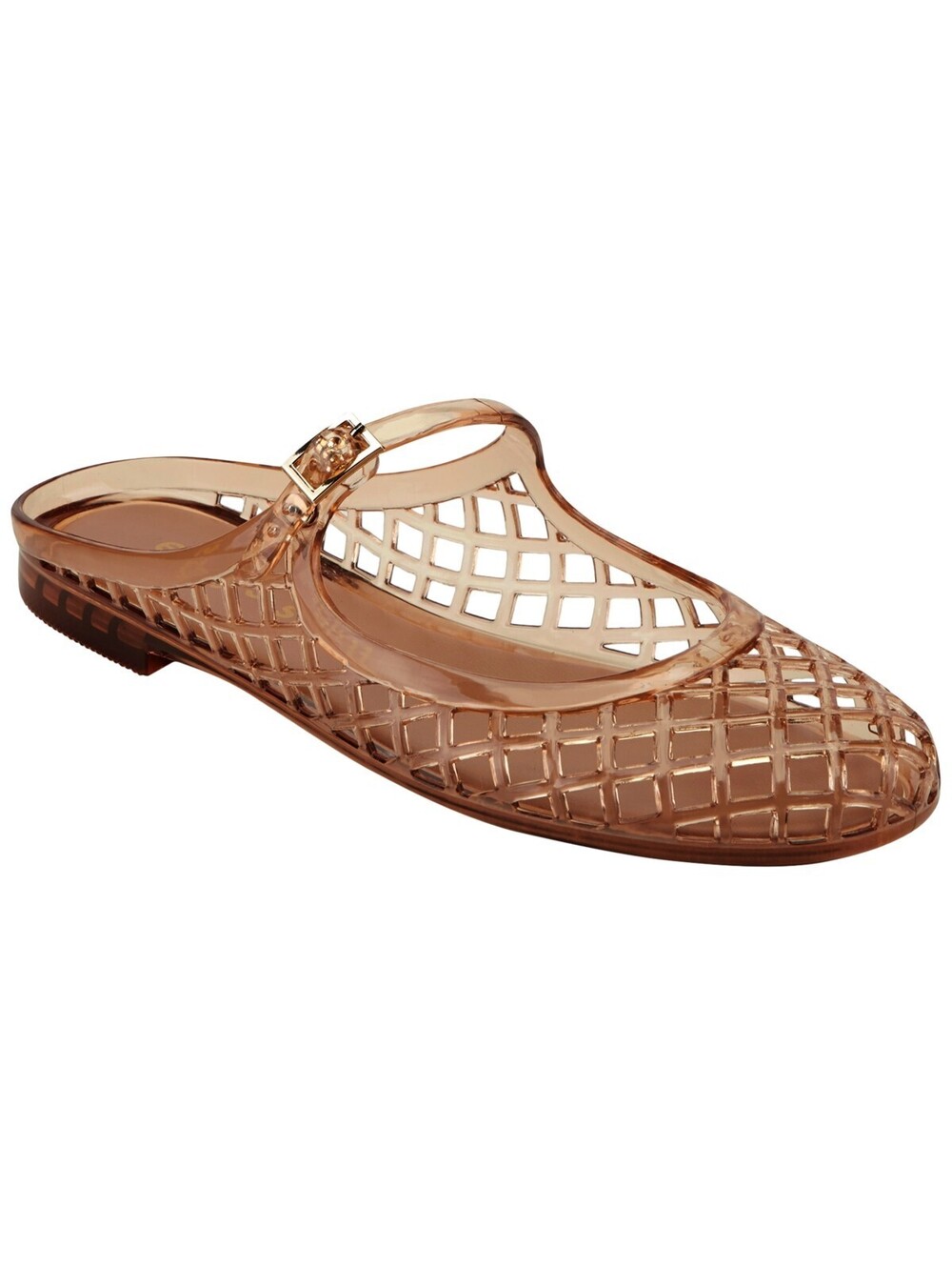 Easy Spirit Women's Yunie Jelly Mary Jane Mule Flats Beige 9M